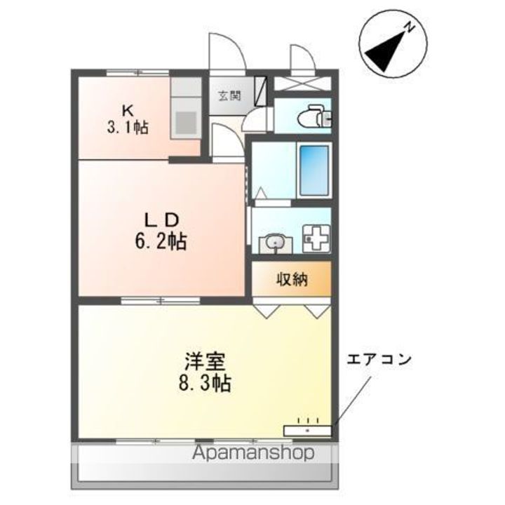 ヴィラ・マリアージュの間取り