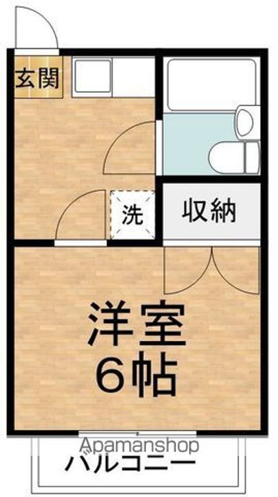 すみれハイツ101の間取り