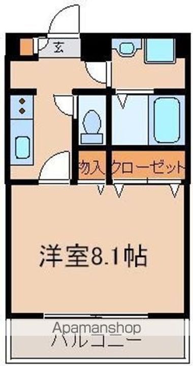 サンジェルマン東中神の間取り