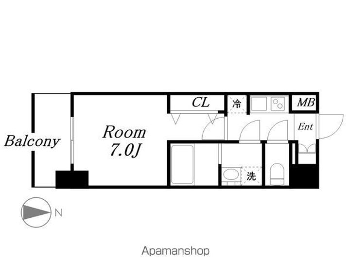 SーRESIDENCE尾頭橋CLARITYの間取り