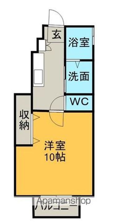 シュテルン本郷1-Cの間取り