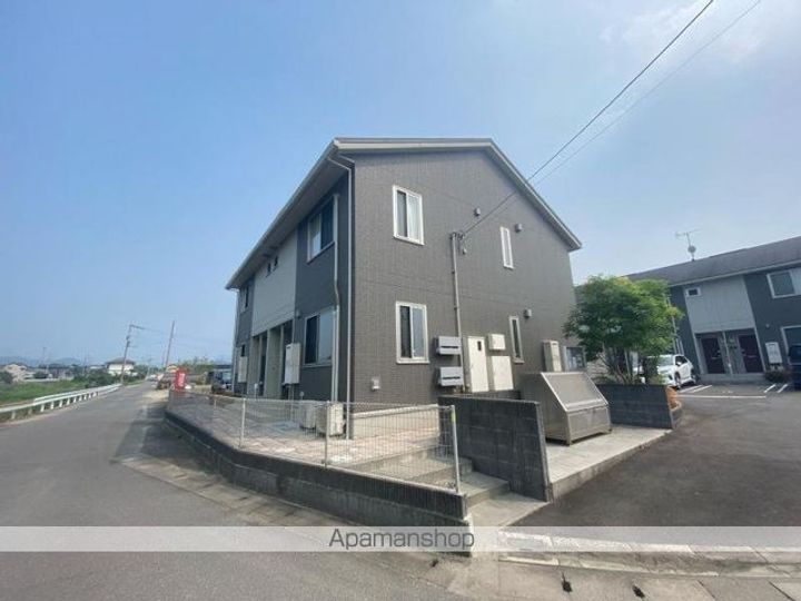 香川県さぬき市大川町富田西の賃貸アパートの外観