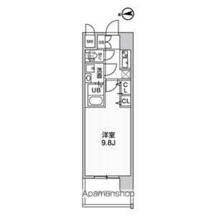 LaDouceur志賀本通Ⅱの間取り