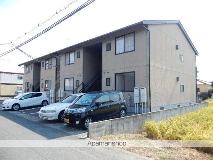 岡山県岡山市中区中井3丁目の賃貸アパートの外観
