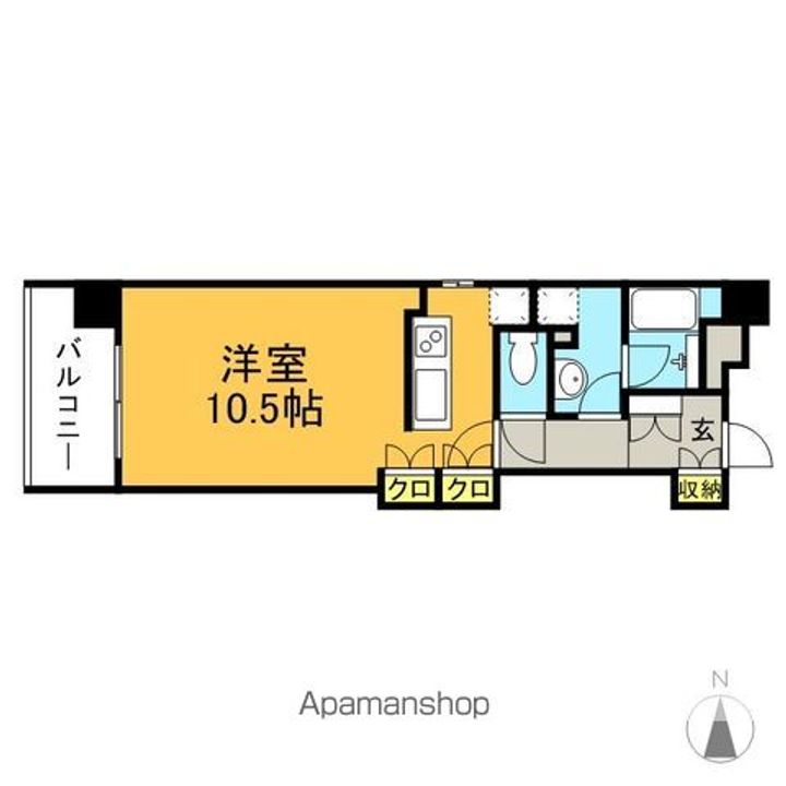 大手門フラットの間取り