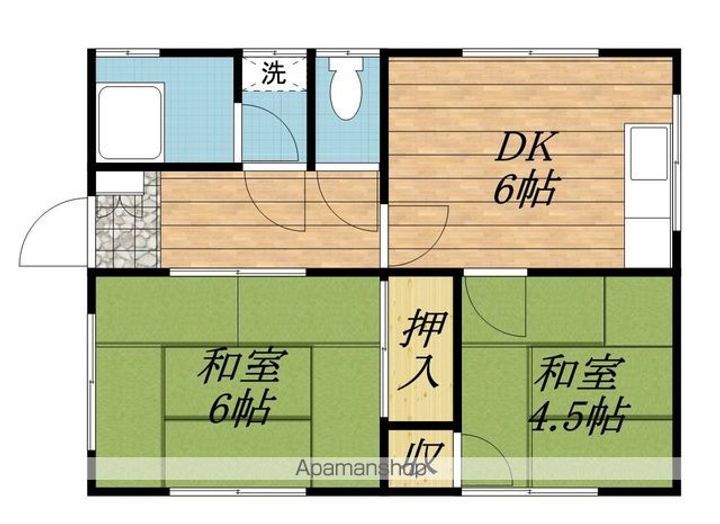 長野県駒ヶ根市東町(一戸建)の賃貸物件戸建ての間取り