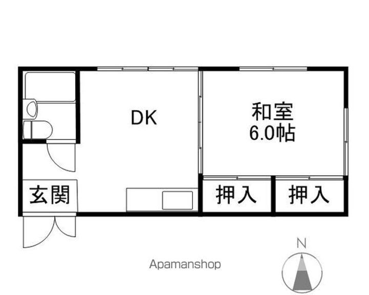 梅田7の間取り