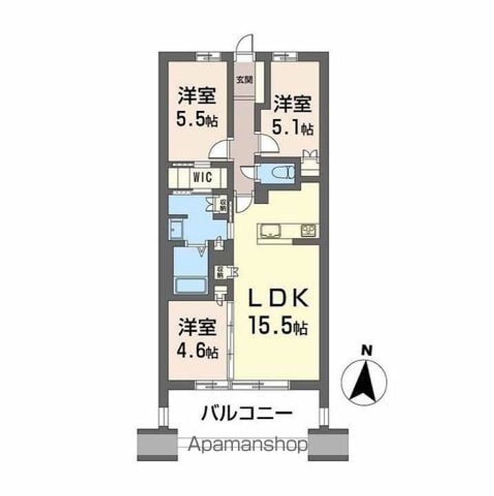 NUDGEONE.照葉の間取り