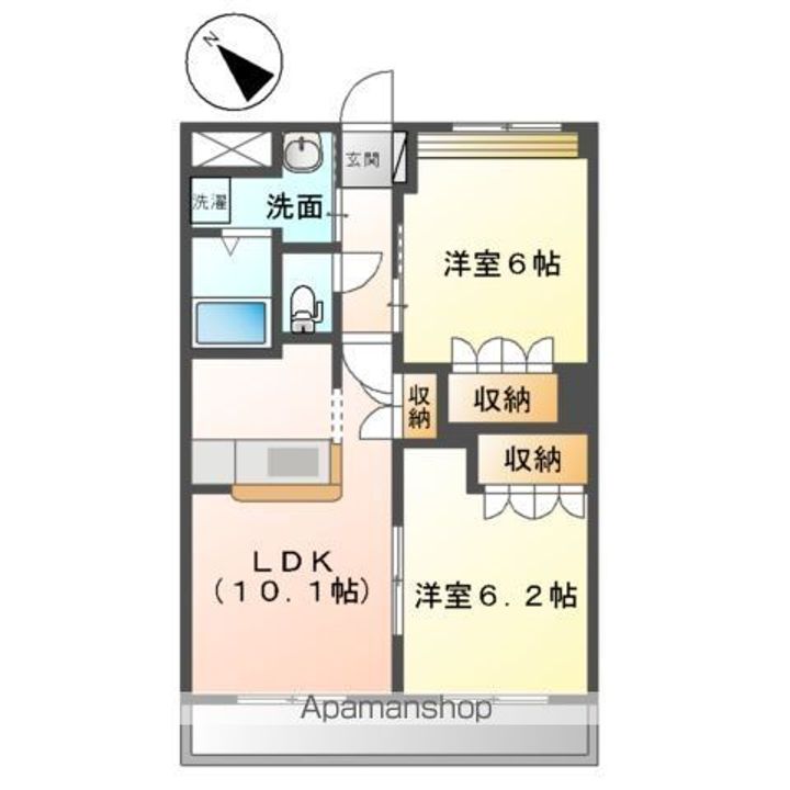 PALAZZO DEL SOLEの間取り