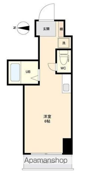 アソルティ東二番丁レジデンスの間取り