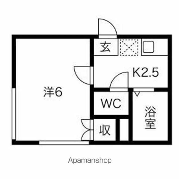 壱番館の間取り