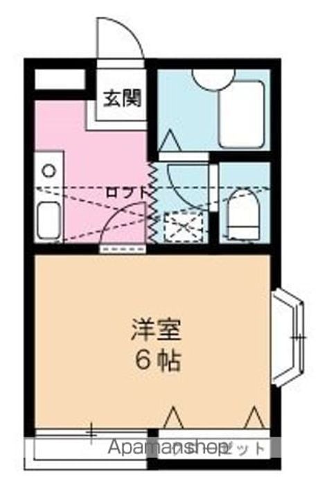 エステートトゥエルブ104の間取り