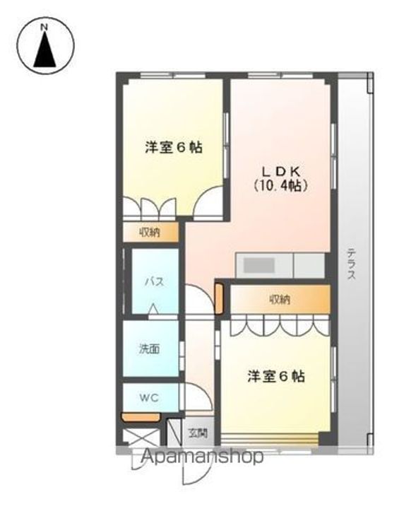 ルーラルⅡの間取り
