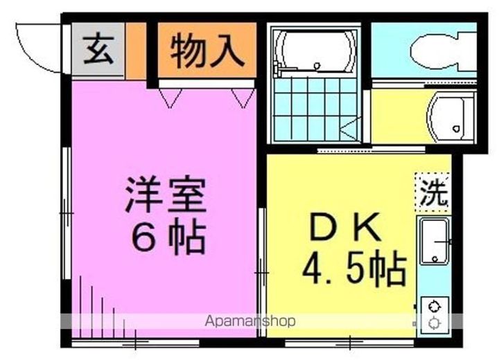 メゾントパーズの間取り