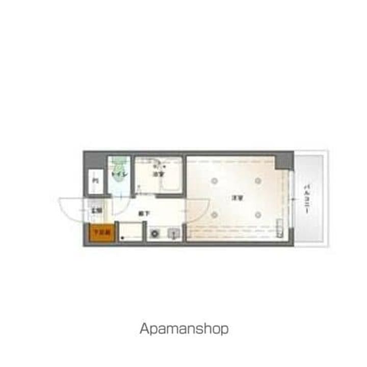 TOWNコスモス(協力)307の間取り