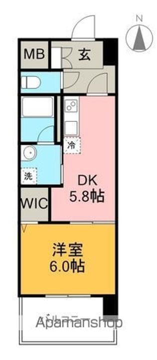 アバンギャルド播磨屋の間取り