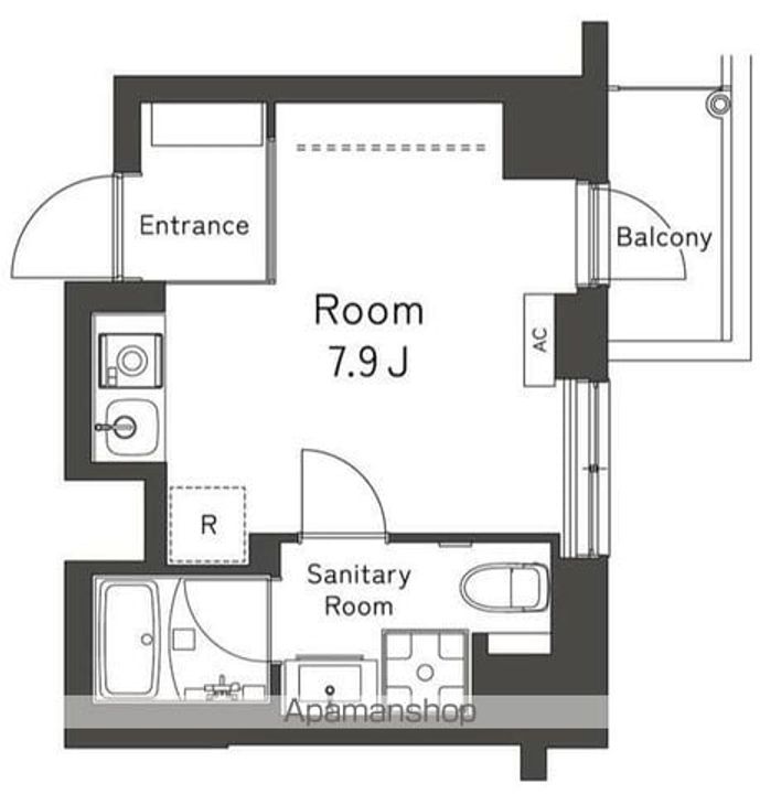 レキシントン・スクエア曙橋の間取り