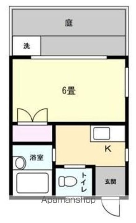 コスモ小林の間取り