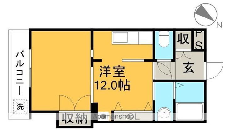 メイプル高須の間取り