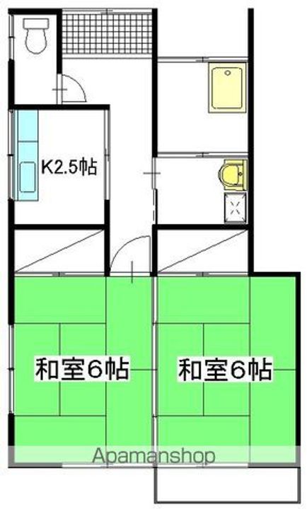 壱岐ハイツ102の間取り