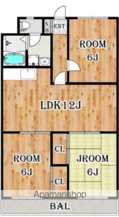 リアライズ新松戸の間取り