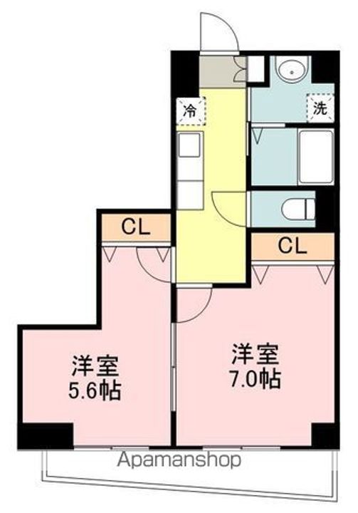 ベルフィオーレ二日町の間取り