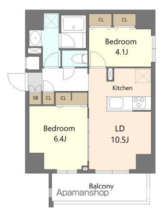 SーRESIDENCE板橋大山BRIMの間取り