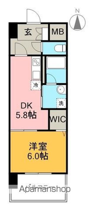 アバンギャルド播磨屋の間取り