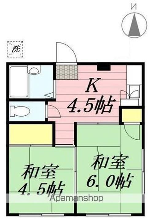 東京都武蔵野市吉祥寺本町1丁目の賃貸マンションの間取り