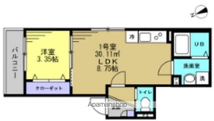 APT新検見川の間取り