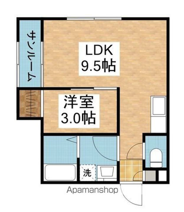 L COLLECTION天神前の間取り