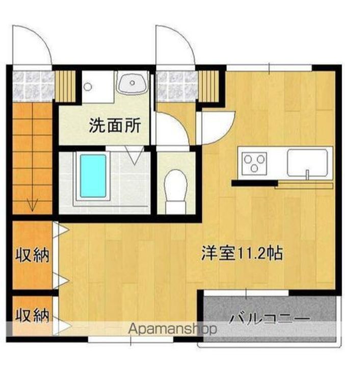 ベルメゾン小金原の間取り