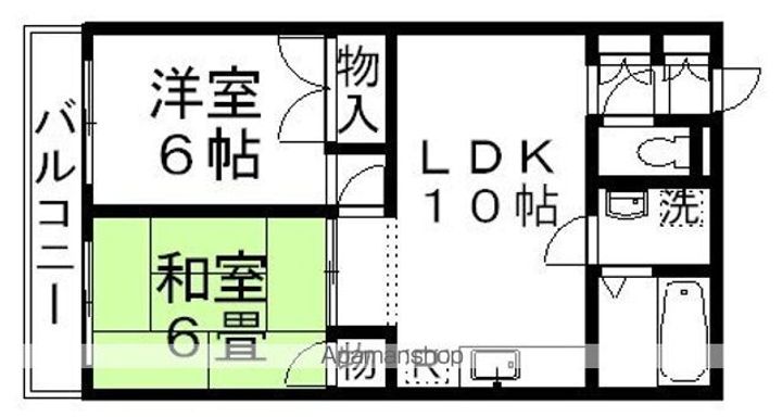 柴田コーポの間取り
