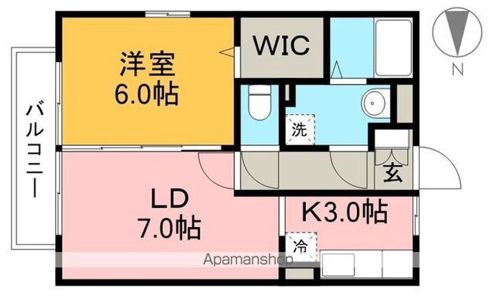 パンシオーネの間取り