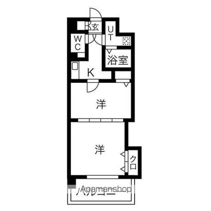 セントラル名古屋の間取り