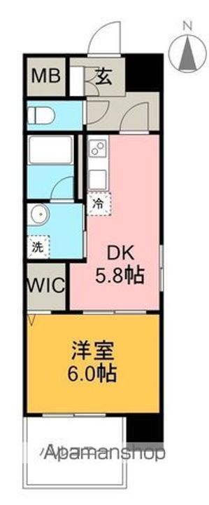 アバンギャルド播磨屋の間取り