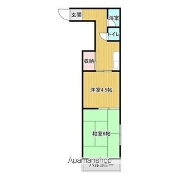 パークサイド長居の間取り