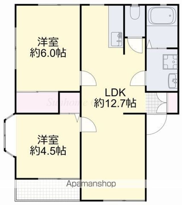 メゾン瑞の間取り