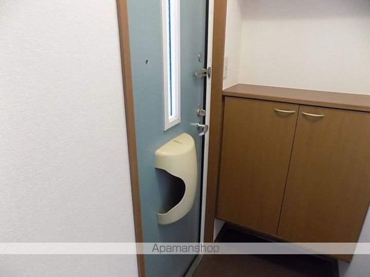 グランヴェール Aの玄関