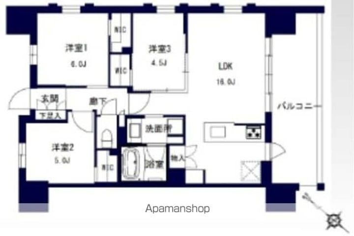 (仮称)千葉市中央区問屋町計画の間取り