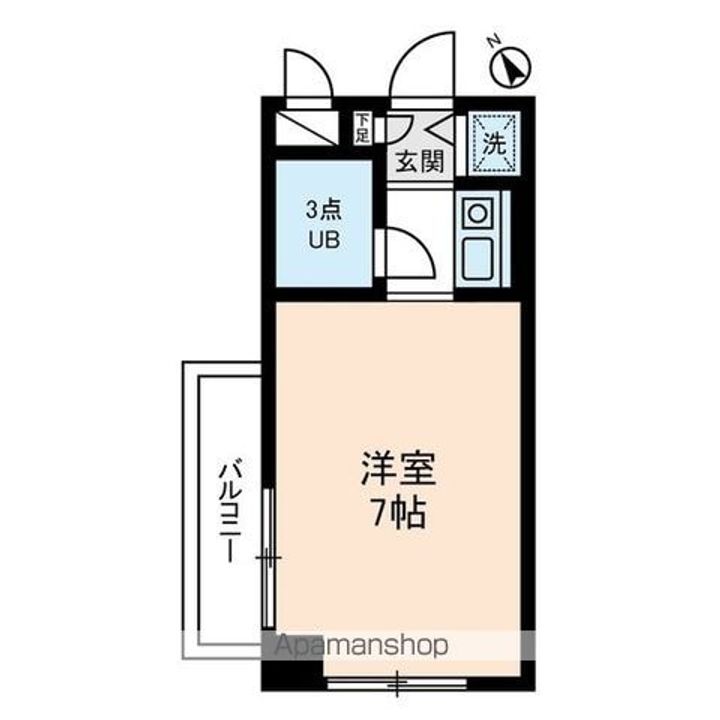 ライオンズマンションワイドリバー井土ヶ谷の間取り