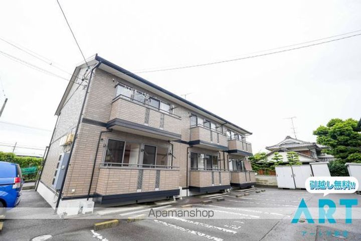 愛媛県松山市久万ノ台の賃貸アパートの外観