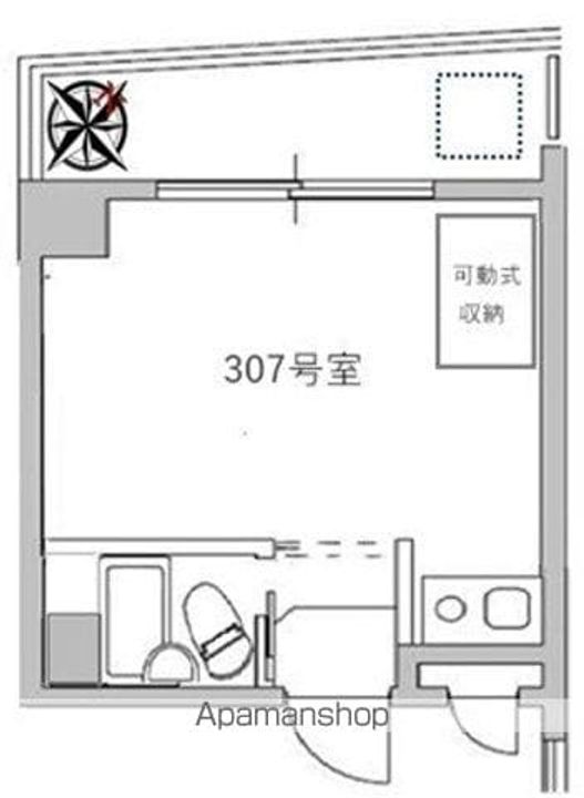 メゾン・ド・シルフ307の間取り