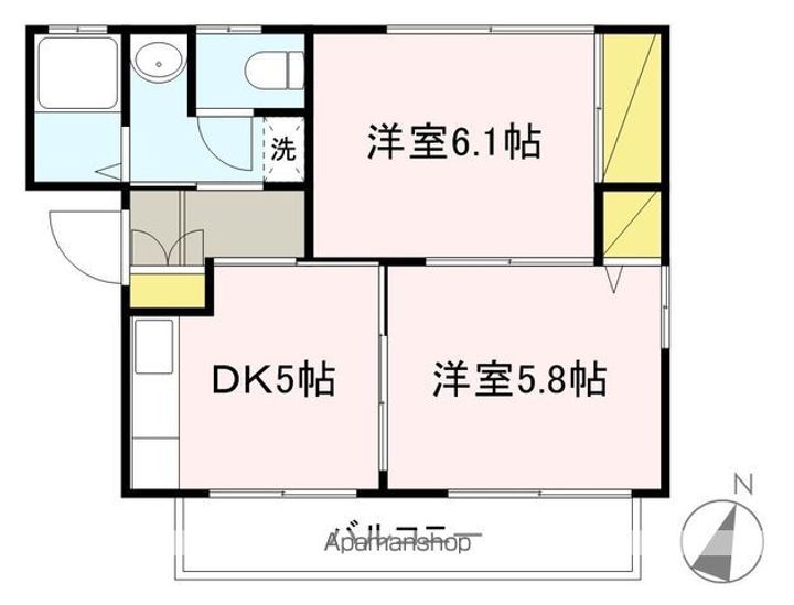 スターハイツCの間取り