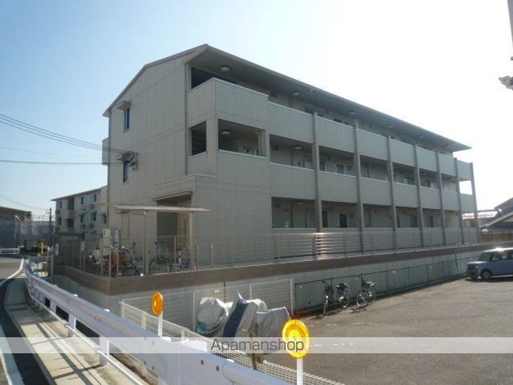 滋賀県大津市大萱6丁目の賃貸アパートの外観