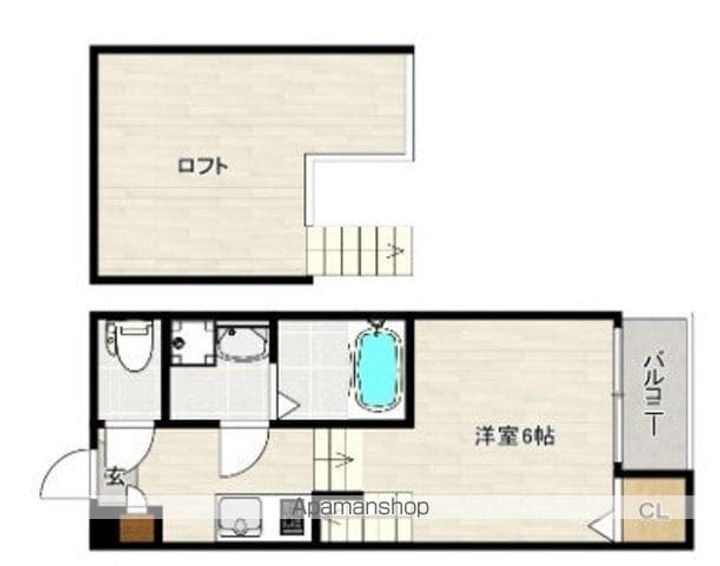 エトワール千早の間取り