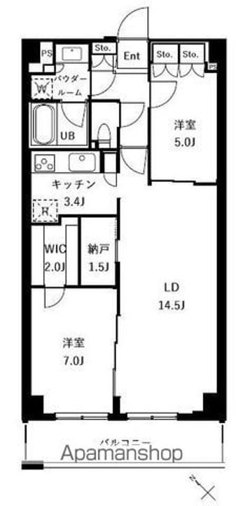 ザ・ケンジントン・レジデンスときわ台の間取り