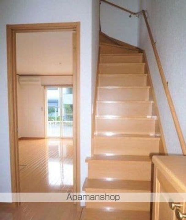 群馬県太田市鳥山上町の賃貸アパートの玄関