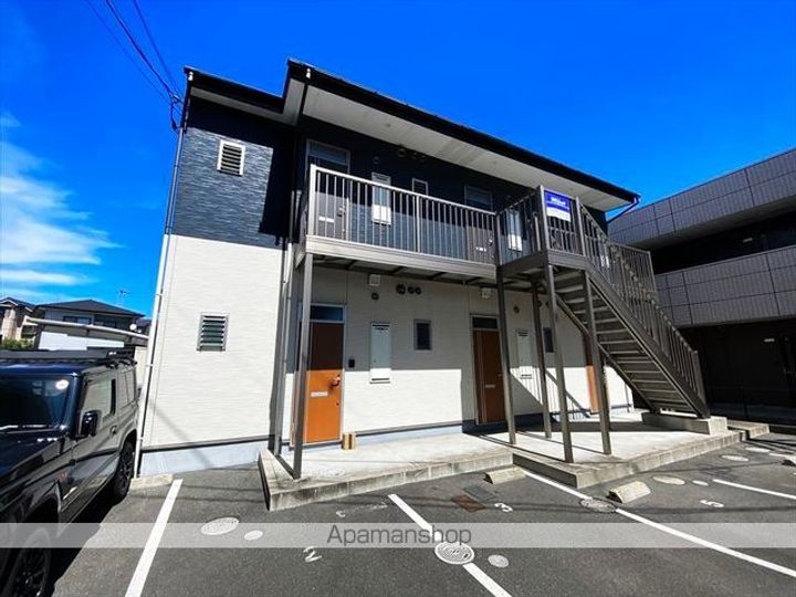 岡山県倉敷市水江の賃貸アパートの外観