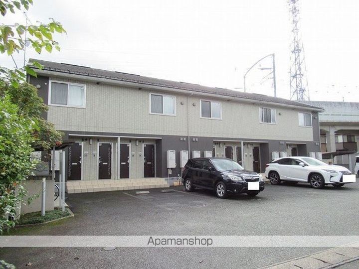 岩手県盛岡市境田町の賃貸アパートの外観